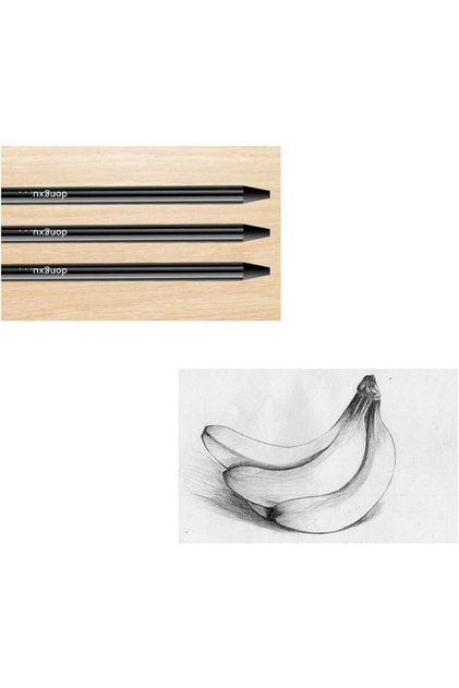 Woodless Charcoal Pencil 3 Pack