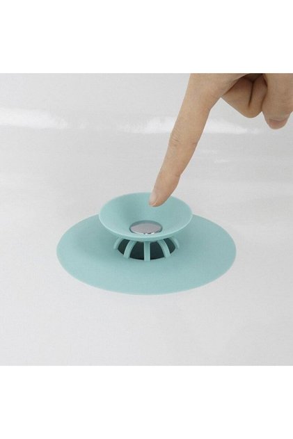 Silikon Malzeme Banyo Mutfak Gider Evye Lavabo Içine Çöp Tıpası