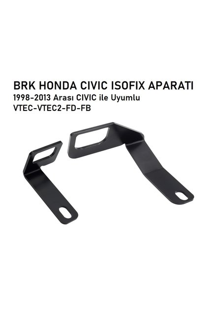 Brk Honda Civic Uyumlu Isofix Aparatı Ies-vtec1-vtec2-fd-fb Kasa Kodlarına Uyar 1998-2013 Hm