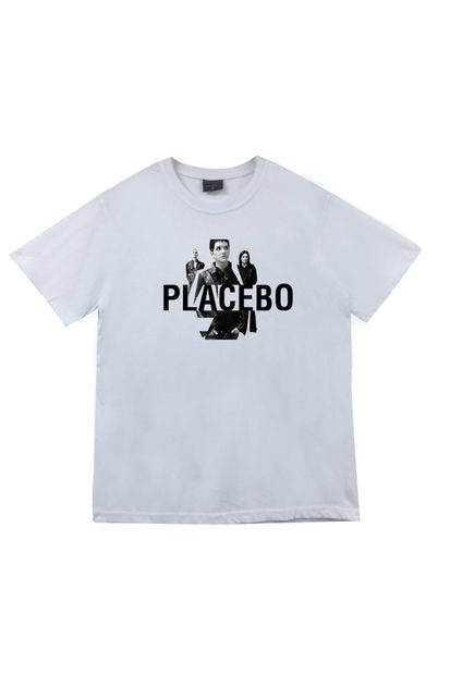 fame-stoned Placebo Baskılı T-shirt - 1
