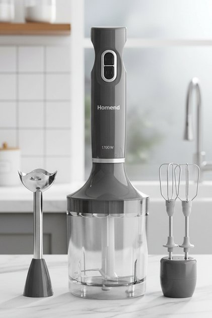 Handmaid 1936H El Blender Seti Antrasit