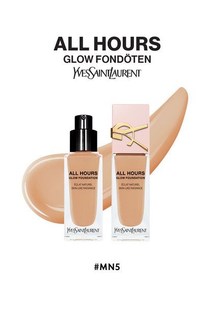 Yves Saint Laurent All Hours Glow Foundation Likit Fondöten MN5