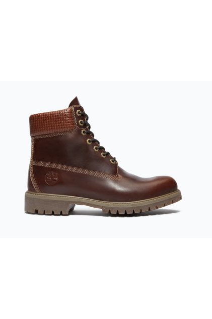 Премиум 6-инчови водоустойчиви ботуши с връзки MD BROWN FULL GRAIN W BLK