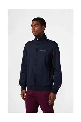 トップス 5016 Champion Full Zip Hoodie Sweatshirt Erkek Lacivert Sweatshirt
