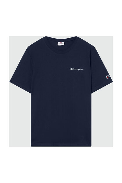 Champion Icons Short-Sleeve Tee Lacivert Erkek Tişört - 221798