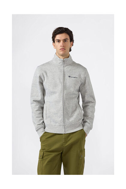Sweatshirt mit Reißverschluss Grau Herren-Sweatshirt - 221796-EM021