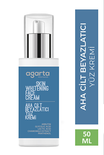 Agarta Doğal Cilt Beyazlatıcı ve Leke Karşıtı Krem 50 ml - Fiyatı