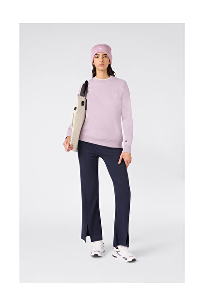 Icons Crewneck Sweatshirt Mor Kadın Sweatshirt - 118467-VS100