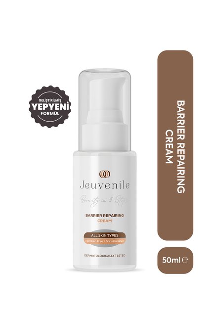 Bariyer Onarıcı Krem – Ceramide & Niacinamide – Hassas ve Kuru Ciltler İçin | Niasinamid | Cilt Tonu Eşitleyici