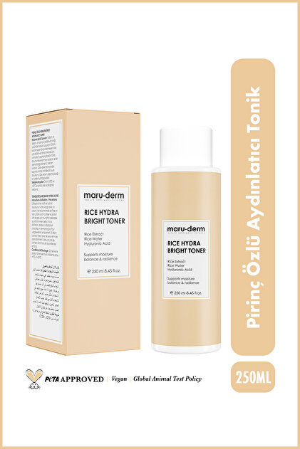 Pirinç Özlü Aydınlatıcı Tonik 250 ML