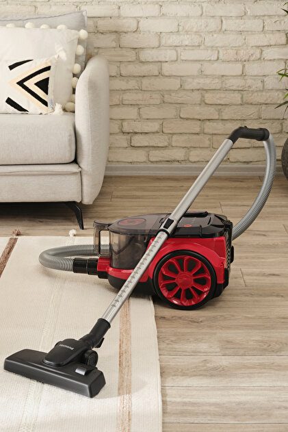 HOMEND Dustroyer 1255H Yatay Süpürge Kırmızı Siyah - Fiyatı, Yorumları