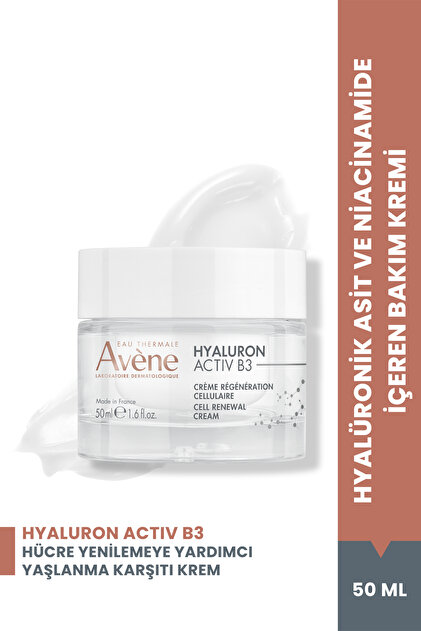 Avene Hyaluron Activ B3 Hyaluronik Asit ve Niasinamid Krem Hücre