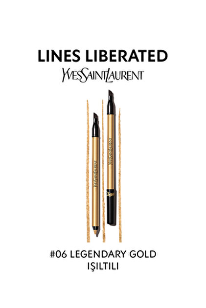 Yves Saint Laurent Lines Liberated Suya Dayanıklı Göz Kalemi 08
