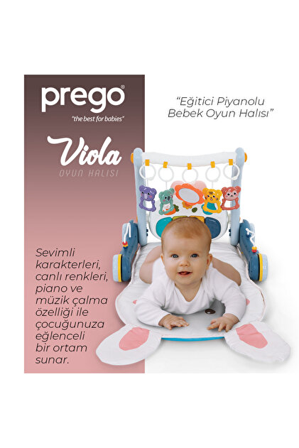Prego Viola Piyanolu Oyun Halısı 6051 (ilk arabam ) - Fiyatı