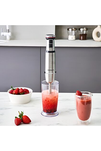 Karaca Inox Quick Mix Hız Ayarlı 1300W El Blender Set - 9637B