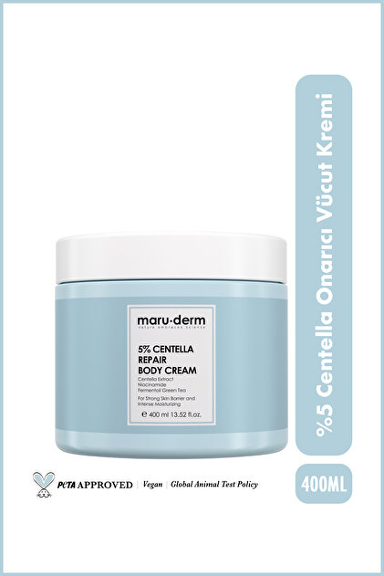 Maruderm %5 Centella Repair Body Cream 400 Ml (W)