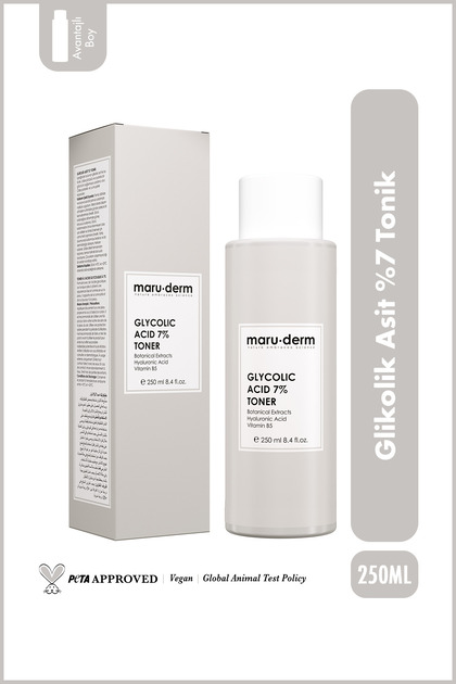 Glikolik Asit %7 Aydınlatıcı & Leke Karşıtı Tonik 250 ML