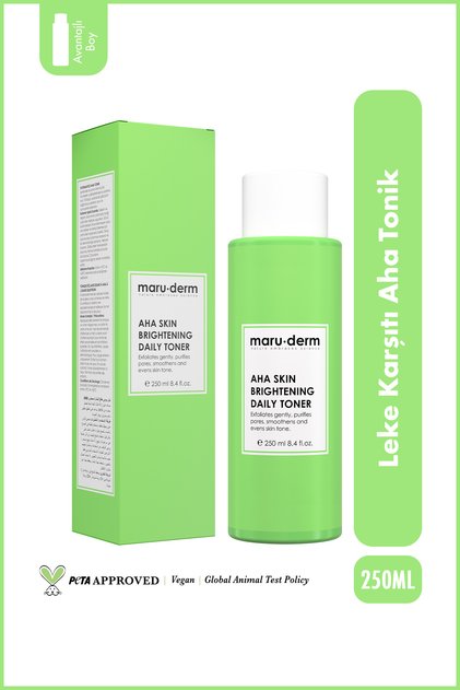 Leke Karşıtı Cilt Beyazlatıcı Laktik Asit %5 Glikolik Asit %1 Aha Tonik 250 ML