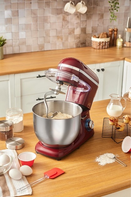 Karaca Chefcrafter Stand Mikser Mutfak Şefi 1900 W Porcelain White