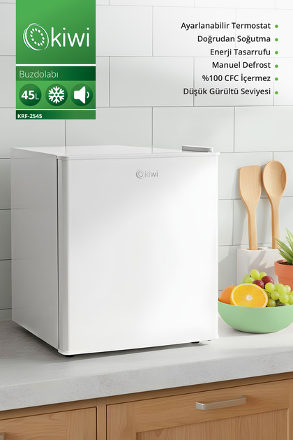 Kiwi KRF-2545 | Mini Buzdolabı 45 Lt Kapasite & Enerji Tasarruflu