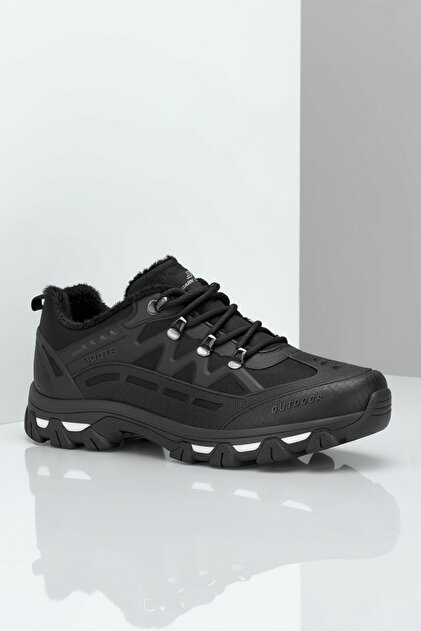 XStep Unisex Siyah X5 Suya Soğuğa Dayanıklı Kışlık Trekking Kısa