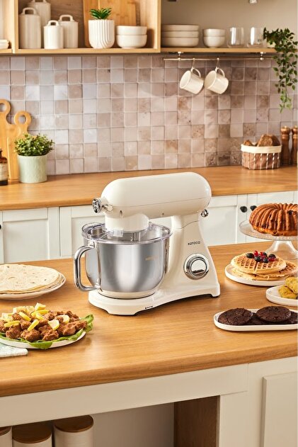 Karaca Powercast Chef Döküm Stand Mikser Cream Mutfak Şefi 1800W 6