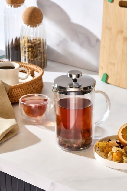 Karaca Pia Raum Bitki Çayı ve Filtre Kahve Demliği French Press
