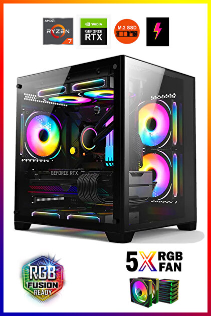 Zeiron Damage X30 Ryzen 7 5700X 32GB 1TB M.2 SSD RTX3060 12GB 27