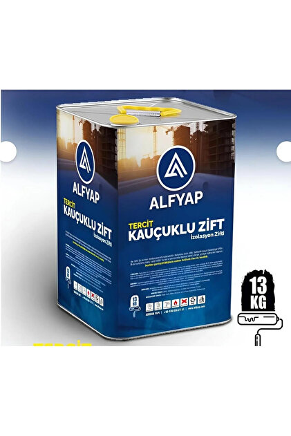 ALFYAP Kauçuklu Zift İzolasyon Zifti 13 Kg - Fiyatı, Yorumları