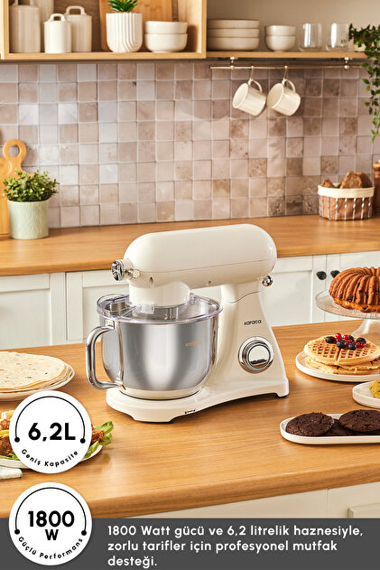 camiicaページ Karaca Powercast Chef Döküm Stand Mikser Cream Mutfak Şefi 1800W 6