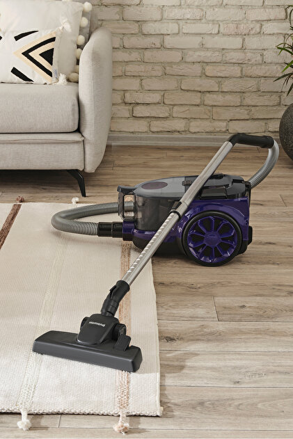 HOMEND Dustroyer 1255H Yatay Süpürge Mor Siyah - Fiyatı, Yorumları