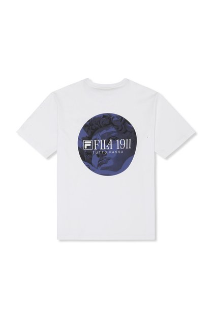 Entspanntes Grafik-T-Shirt von PONZANO