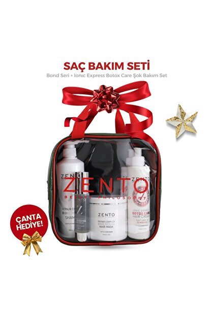 ZENTO Saç Bakım Set ( Bond Seri+Ionıc Express Botox Care Şok Bakım