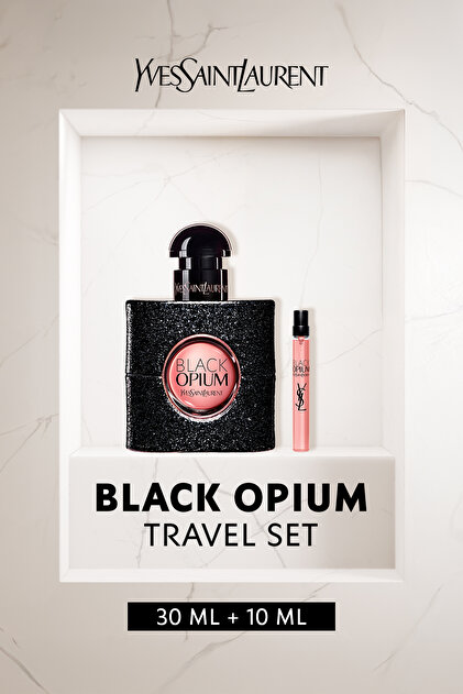 Yves Saint Laurent Black Opium EDP 30+10ml Kadın Parfüm Seti