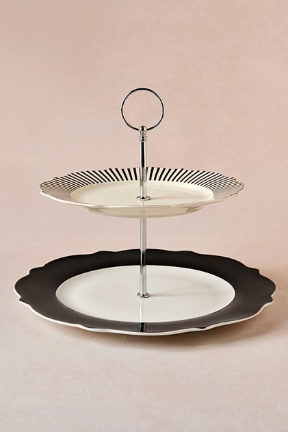 New Romantic Tiers Cookie Rack Black