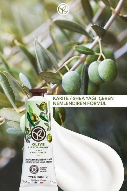 Yves Rocher El Kremi- Nemlendirici Besleyici Ferahlatıcı Zeytin