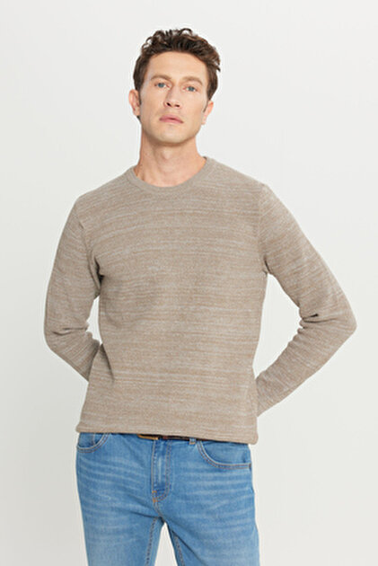 AC&Co / Altınyıldız Classics Erkek Indigo-siyah Standart Fit