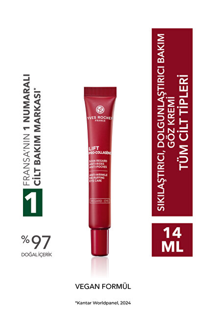 Yves Rocher Göz Kremi-Sıkılaştırıcı,Dolgunlaştırıcı Bitkisel