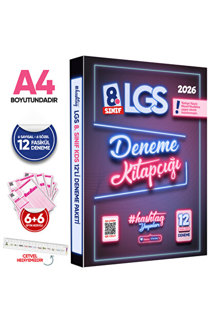 Karakutu Yayınları 2026 8.Sınıf LGS hashtag Kazanım Değerlendirme