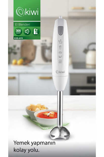 Kiwi KHB-4415 Çubuk El Blender 300 W Beyaz Yorumları, Fiyatı