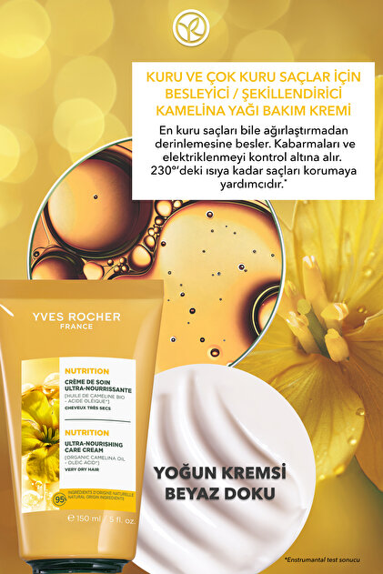 Yves Rocher Besleyici/Şekillendirici Bakım Kremi - Kuru Çok Kuru