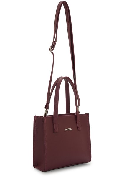 Bordo Kadın El ve Çapraz Omuz Çantası 05FO25K5090