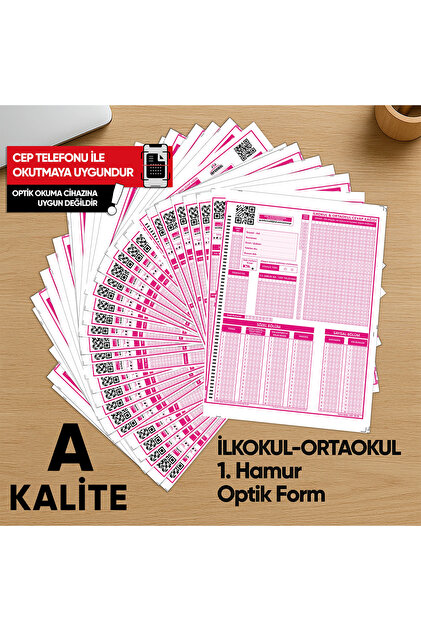 Karakutu Yayınları İlkokul-Ortaokul Deneme Sınavları İçin 100 Adet