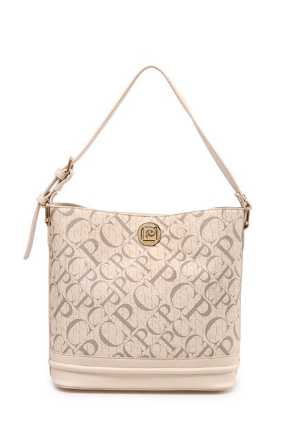 Monogram Beige Women's Shoulder Bag 05Po25Y2511