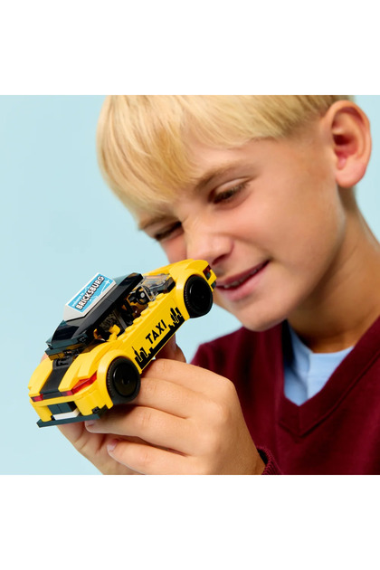 LEGO ® City Sarı Taksi 60487 - 5+ Yaratıcı Oyuncak Yapım Seti (122