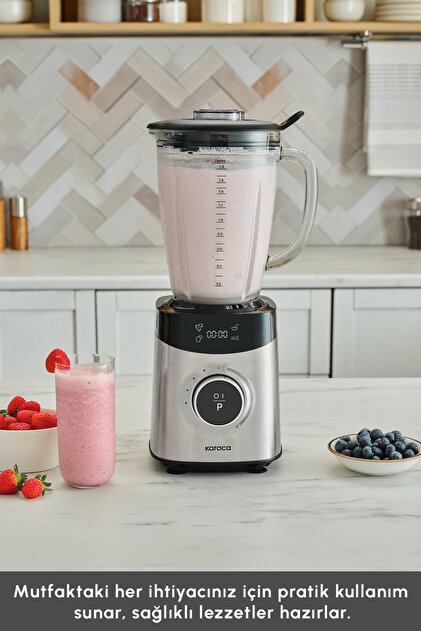 Karaca Dijital Ekran İnox Smoothıe Blender 1800 W - Fiyatı, Yorumları