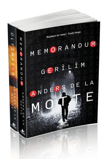 MemoRandum Serisi Seti (2 Kitap) – Polisiye Gerilim ve Casusluk Romanları – Anders de la Motte