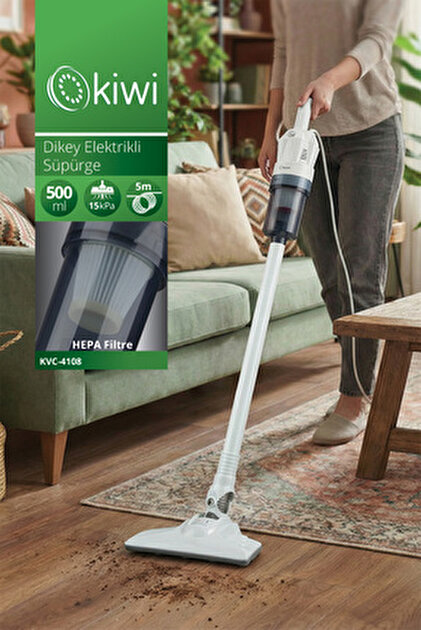 Kiwi Dikey Elektrikli Süpürge Gri Kvc-4108 - Fiyatı, Yorumları