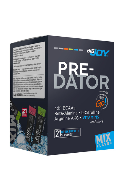 Bigjoy Preworkout Predator Go! Karpuz Ve Orman Meyve Aromalı 21