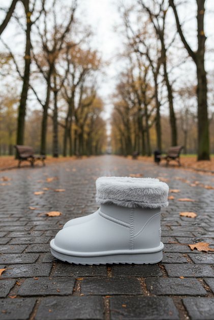 Gray Children's Unisex Boots & Booties 21020